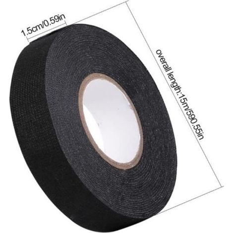 Ruban adhésif automobile en flanelle - Marque - Modèle - Facile à utiliser - Antifriction - Antisalissure (1/4)