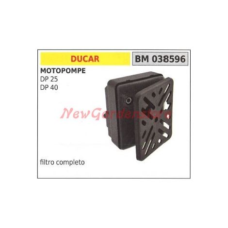 Filtro aria DUCAR per motopompa DP25 40 038596