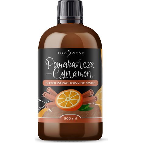 Olio profumato all'arancia e cannella 500 ml