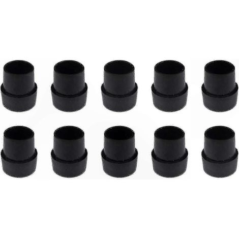 Lot de 10 patins de protection pour trampoline, revêtements en caoutchouc antidérapants pour toile de saut, protection silencieuse de la base, tapis en plastique durable (1/4)