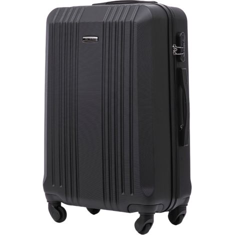 Maleta mediana Wings KESTREL NEGRA de 24"