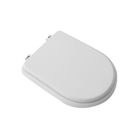 SIÈGE DE WC POUR CIELO VASO ARES FORMA 7 Dimensions : Blanc - Charnières à anneaux