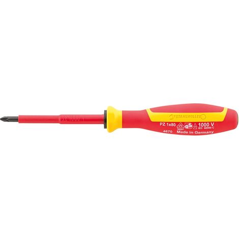 Stahlwille 4670 VDE 0 4770 VDE Kreuzschlitzschraub endreher DRALL