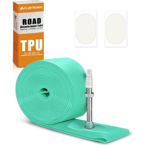 TPU Inner Tube, Ultra-Light Inner Tube, 45mm Schrader Valve, 45/65mm Presta Valve, for Adult Bicycles or Mountain Bikes (1/5)
