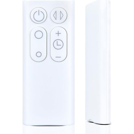 Télécommande de remplacement pour ventilateur - 1 unité - Plastique ABS blanc - Contrôle infrarouge précis - Pour Dyson AM06 AM07 AM08 - Compatible pièces 965824-01 (1/5)