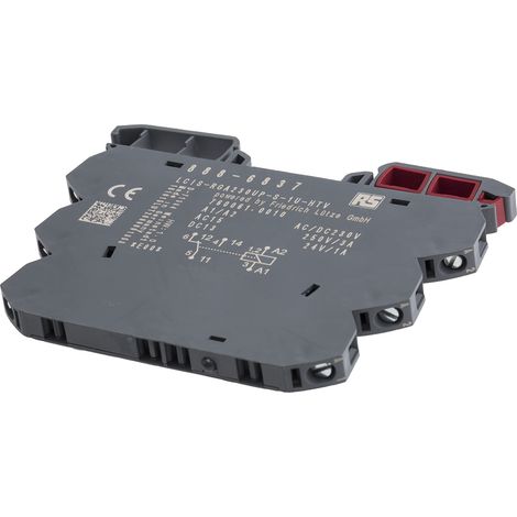 RS PRO Relais sans accrochage 1 RT, bobine 230V c.a. / V c.c. Rail DIN ( Prix pour Paquet de 5 )