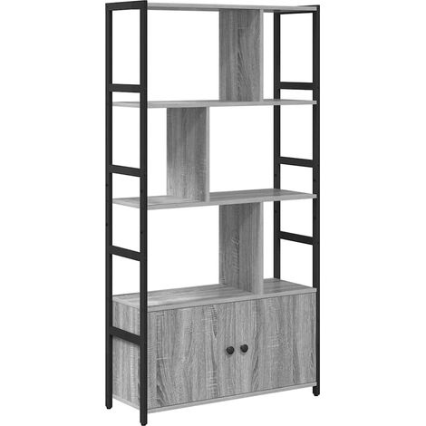 Maison Exclusive - Bücherregal Grau Sonoma 80 x 30 x 155,5 cm Hol