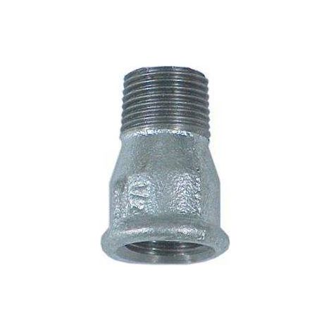 10,0 x MANICOTTO MF GHISA ZINCATA 529A GEBO