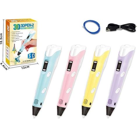 Stylo 3D + filament x1 Câble d'alimentation 1338
