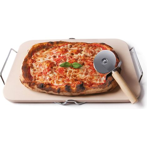 Excelsa Non Solo Pizza pietra cottura forno con tagliapizza (1/4)