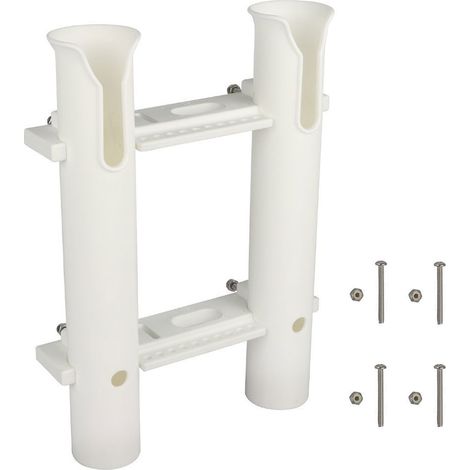 Support de canne à pêche à montage latéral trois pôles, avec vis, pour bateau, kayak, rangement garage. (1/5)