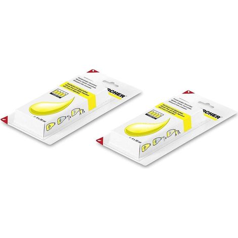 Lot de 2 produits nettoyants (8 x 20 ml) pour Nettoyeur Vapeur KARCHER 62953020