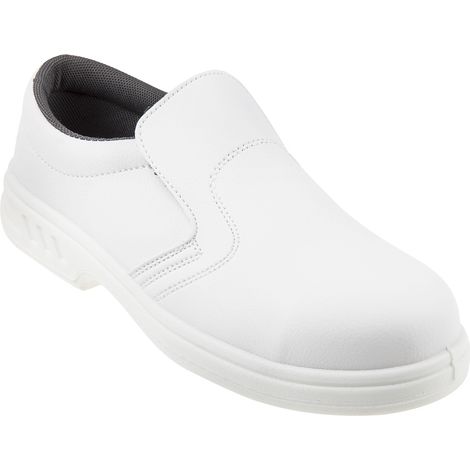 Chaussures de cuisine Portwest Mocassin S2 Blanc 39