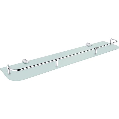 Nimco Bormo étagère de salle de bain verre mat, 60 cm BR 11091AX-60-26 (1/3)