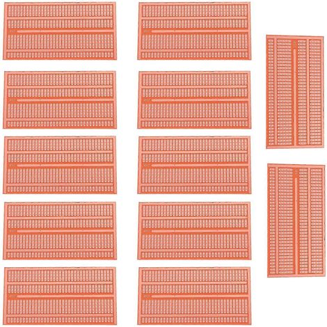 12 plaques de circuit imprimé robustes à face unique et épaisse-9.5X5cm (1/4)