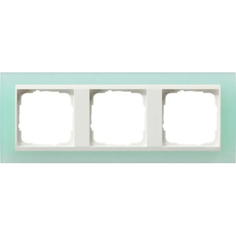 Gira Marco embellecedor 3f Interm. RW Gira Event Menta opaco [0213395], 0213 395