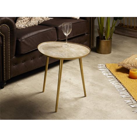 Oro Surcos 3P Beistelltisch. 48X44X48 cm. 48X44X48 cm (1/3)