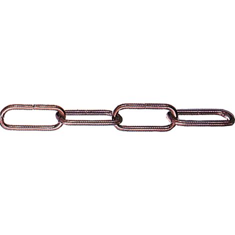 CATENA P/LAMPADARIO FILO TONDO 3,8 MM BRONZ- 15,0 metri