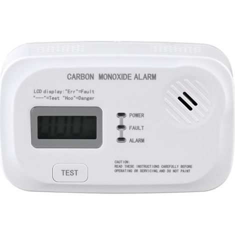 MKC SENSORE RILEVATORE MONOSSIDO DI CARBONIO STAND ALONE - MKC-208A