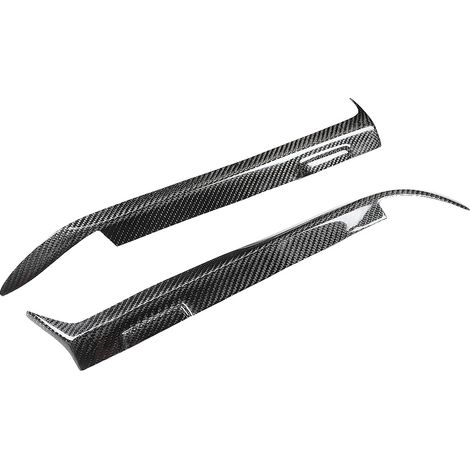 Paire de couvre-sourcils de phare en fibre de carbone, autocollant de garniture pour BMW E36 1992-1998 (1/5)