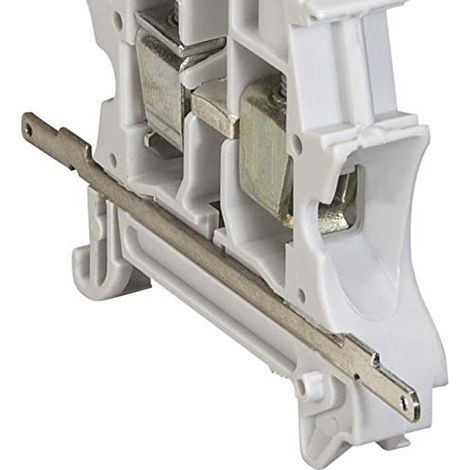 BARREAU DE BLINDAGE POUR BLOC DE JONCTION VIKING 3 VIS - 1ENTRÉE/1SORTIE - PAS 5,8,6,10 LEGRAND LEG037535 (1/3)