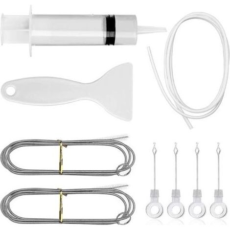 Nettoyage pour Réfrigérateur, 9 Pièces Outil de nettoyage réfrigérateur Dissolvant de trou de vidange Trou de Vidange de Réfrigérateur Brosse Frigo, Pour Cuisine à Domicile (1/5)