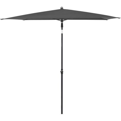 Doppler Ombrellone per il giardino Rethink I 180x200cm in grigio chiaro I Parasole inclinabile per balcone e terrazza I Ombrellone sostenibile I Ombrellone da balcone con apertura a mano (1/3)
