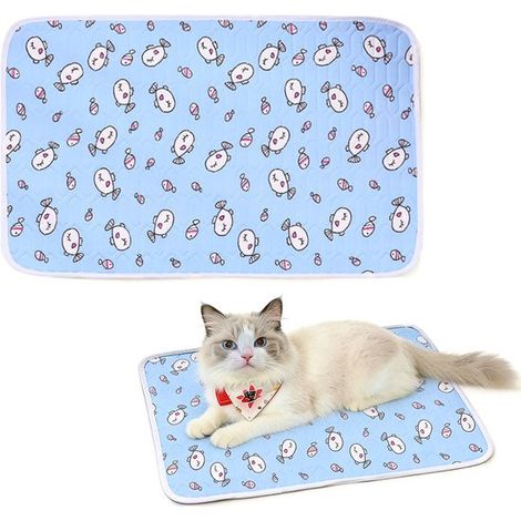 9070cm, Talla 2XL, Alfombrilla de compresión de hielo portátil para verano, Alfombrilla lavable para perro, Cojín refrescante, Cojín de asiento (1/5)
