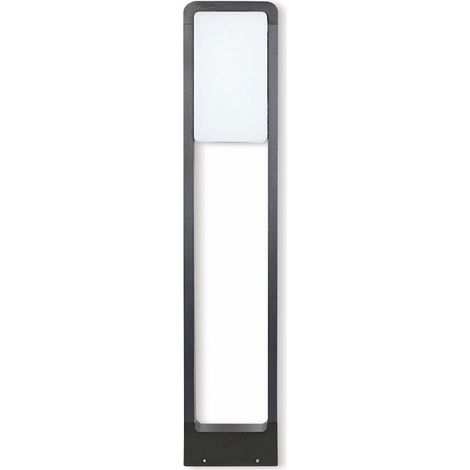 V-TAC VT-33 10W LED Gartengrundlicht-bollard-Lampe chip samsung schwarz Körper IP65 80CM neutralweiß 4000K - SKU 20114 (1/5)