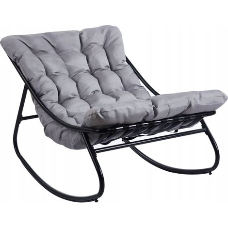 Mecedora FR14-FX gris