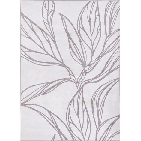 Teppich ERZURUM Hellbeige 140 x 200 cm