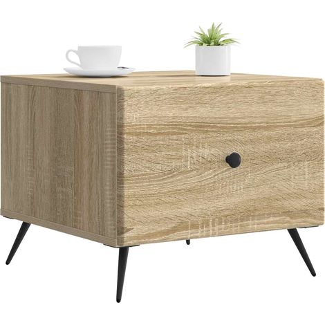 Maison Exclusive - Couchtisch Sonoma-Eiche 49 x 50 x 40 cm Holzwe