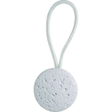 Calamita Stone Bianco Tondo (Con Corda)