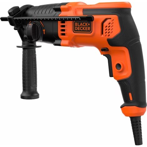 Black&Decker – Perforateur filaire 650 W – Mandrin SDS+ – Énergie d'impact 1,4 J – Capacité perçage béton 16 mm – Pour travaux lourds - BEHS01-QS (1/10)