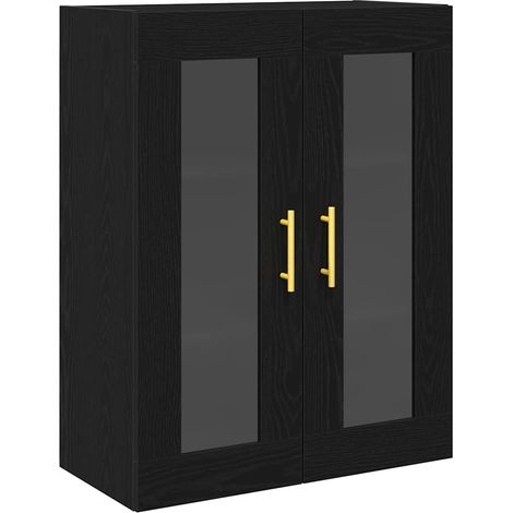 Maison Exclusive - Meuble mural Chêne noir 69,5 x 34 x 90 cm Bois d'ingénierie (1/5)