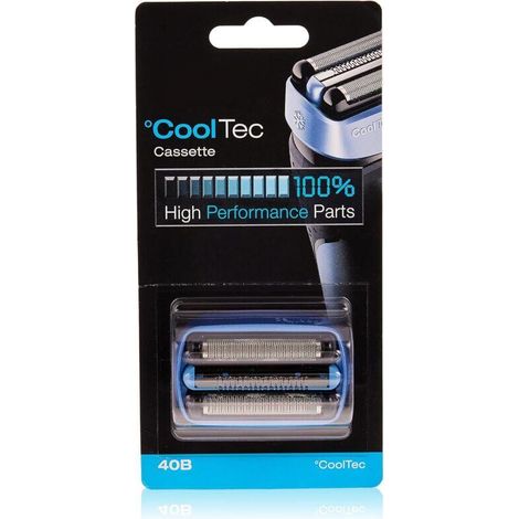 Cabezal de afeitar Braun 40B CoolTec para una rasuración fresca y sin irritaciones-Producto compatible (1/3)