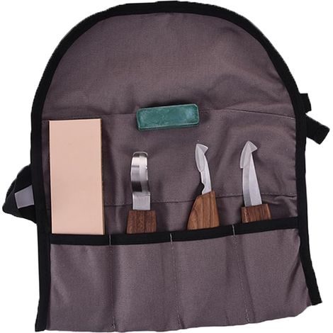 Dieses 5-teilige Schnitzwerkzeug-Set ist perfekt für Heimwerker und ideal zum Anfertigen von handgefertigten Gegenständen. (1/5)