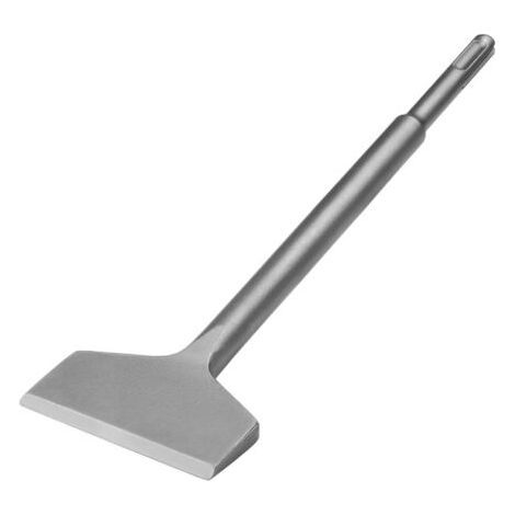 Scalpello da muratore, scalpello e broccia, scalpello SDS Plus 250 x 75 mm, scalpello curvo per piastrelle, estrattore per piastrelle (1/4)