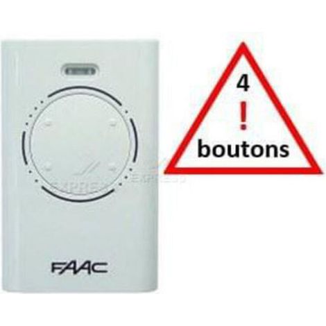 Télécommande FAAC XT4 868 SLH