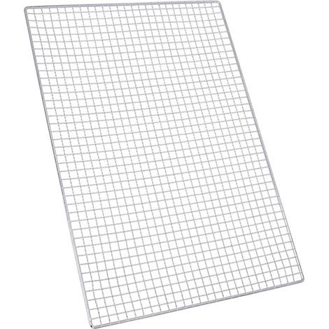 BUNTHAUS Grille de barbecue en acier inoxydable 29,5x44cm – Antirouille et facile à nettoyer – Pour grillades et pâtisserie (1/5)