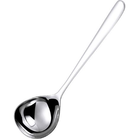 Louche À Soupe Profonde - Acier Inoxydable 18/10 - Pour Bouillon Sauce Ragoût - 1 Pièce (1/5)