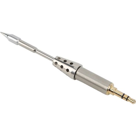 Universelle Lötspitze aus Aluminiumlegierung, Mini-Hitzebeständige Spitze für den elektrischen Lötkolben TS80P TS-B02, Feinspitzentyp (1/5)