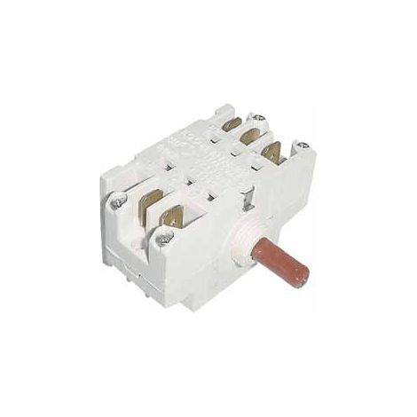 Commutateur 7 positions EGO (481281728067, 41.32723.010) Four, cuisinière 2I MARCHI, ACEC, AEG, ARISTON HOTPOINT, ARTHUR MARTIN ELECTROLUX, BAUKNECHT, BOSCH, BRANDT, CANDY, DE DIETRICH, ELECTROLUX, FA (1/5)
