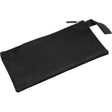 Robuste, wasserdichte Canvas-Tasche, praktische Reißverschlusstasche zur Aufbewahrung Ihrer Sachen, tragbare und strapazierfähige Tragetasche, kompakte Größe. (1/5)