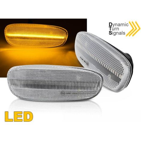 Paire Clignotant Repetiteur Subaru Impreza 93-00 Fume LED Dynamique-41043957 (1/4)