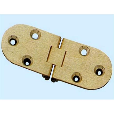 Cerniera Cerniere a biscotto 30x80 mm Conf. 24 Pz
