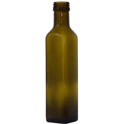 Bottiglia in vetro conservazione olio marasca 250ml 42 pezzi