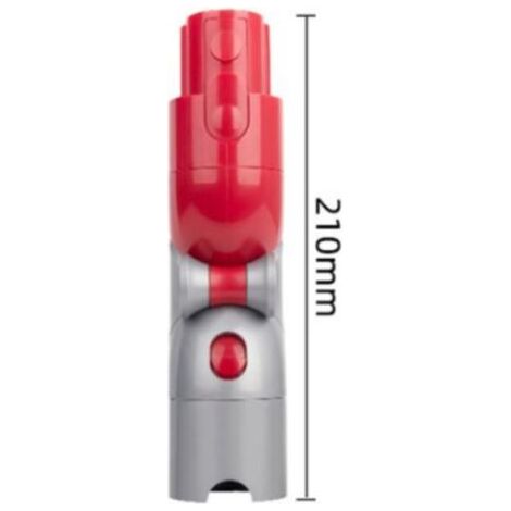 1 pz. Adattatore di conversione del connettore rotante della testina di sterzo inferiore per aspirapolvere Dyson V7V8V10V11 (1/4)