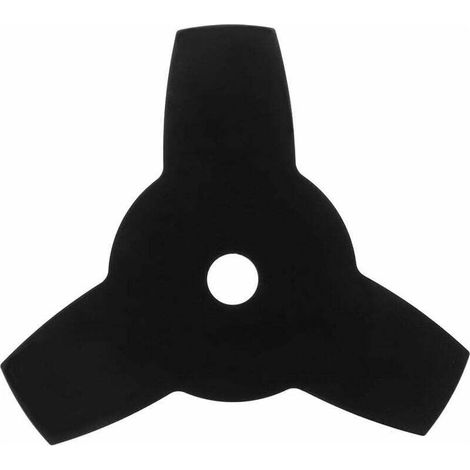débroussailleuse Coupe-Herbe tête Couteau Lame de Coupe 3 Dents 3 T Universel Jardin Tondeuse à Gazon Lame Noir（Diamètre intérieur : 25.4 mm） (1/4)