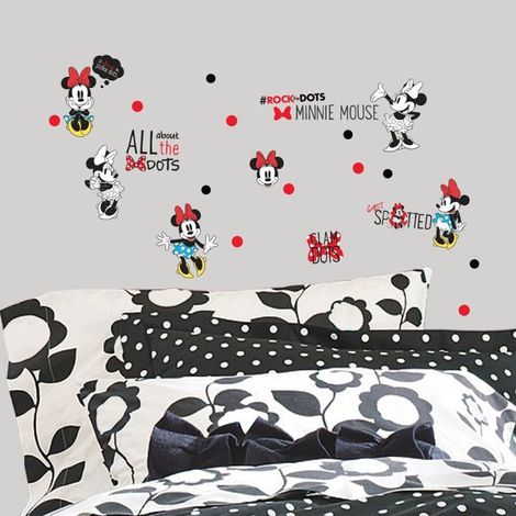 35 Stickers géant Minnie Mouse Rockin' my Dots Disney (1/3)